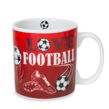 Caneca de Porcelana 320 ml decoração faixa- Colorado